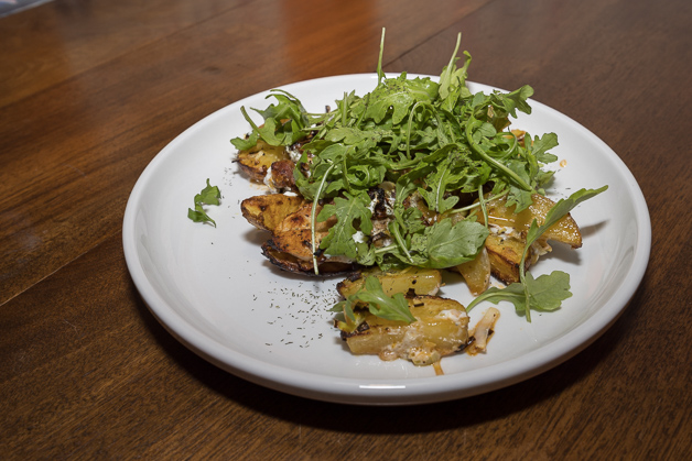 Sheet Chicken with Arugula